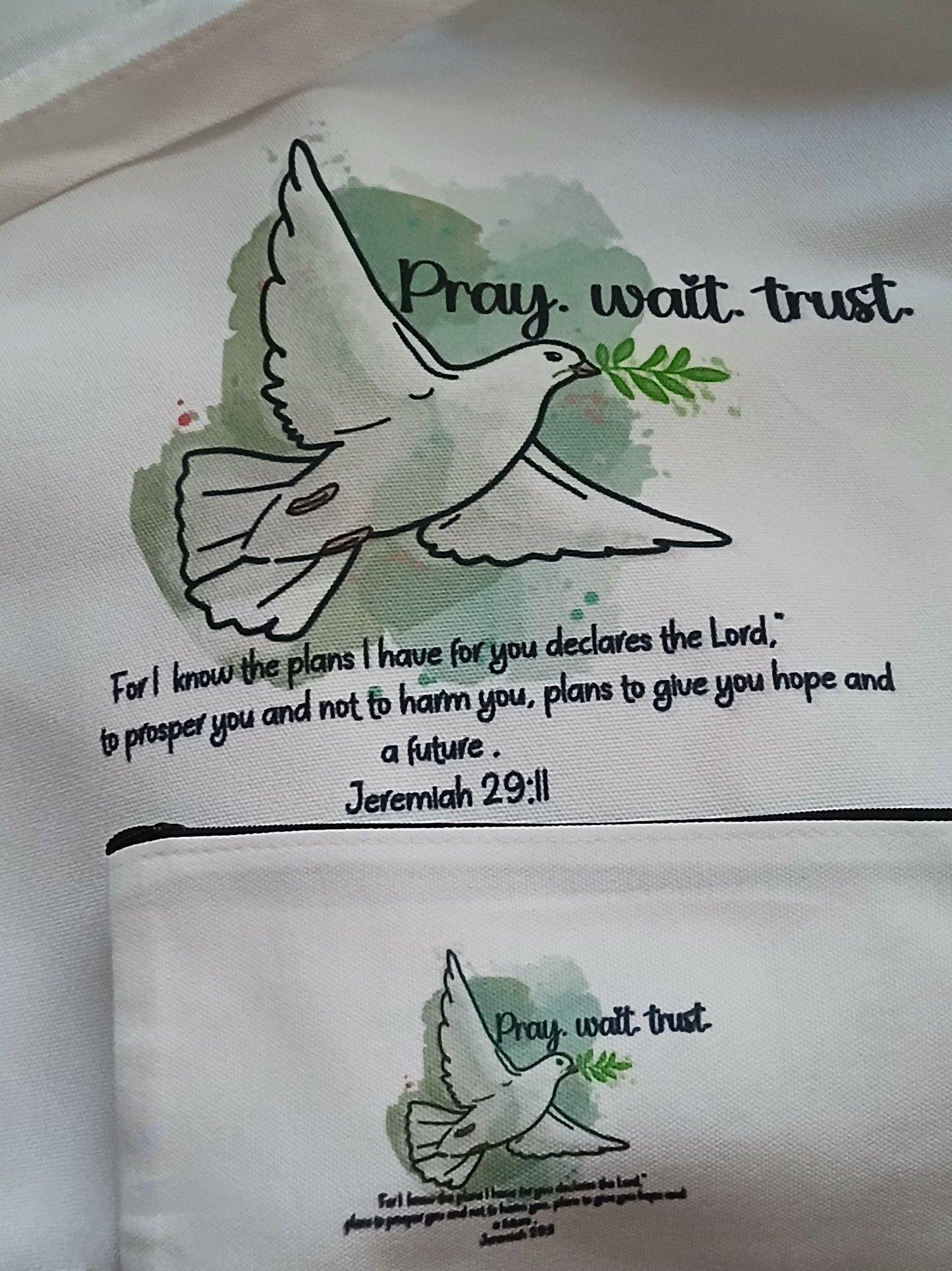 Jeremiah 29:11 tote bag