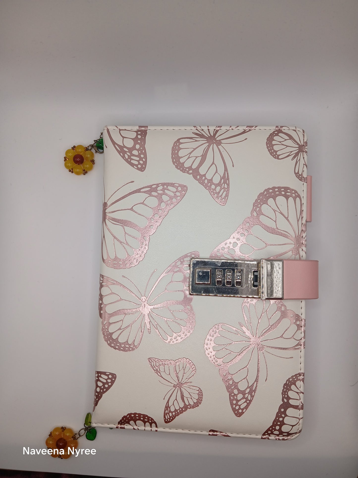 Sunflower bead chain bookmarks