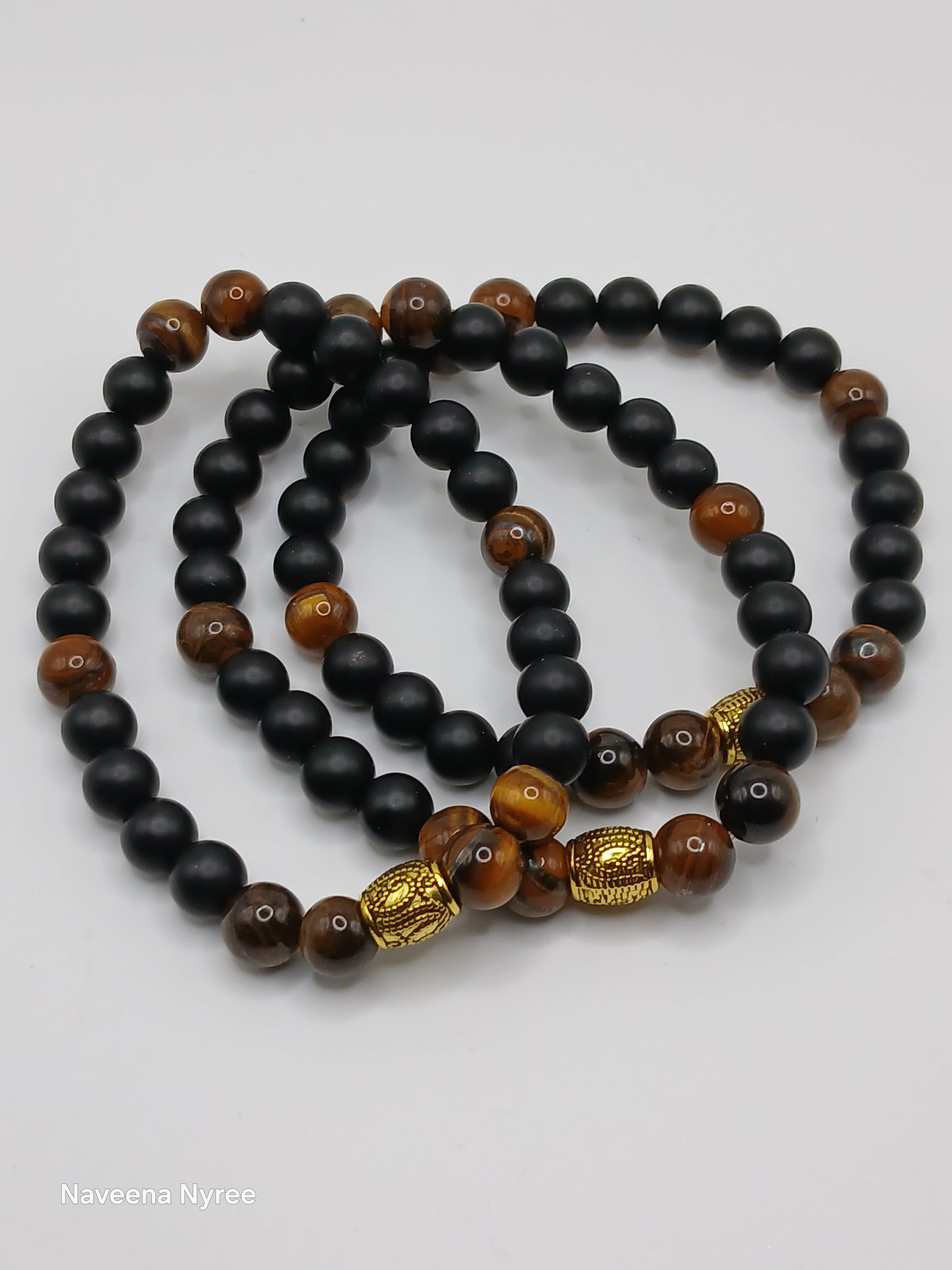 Tiger eye and Onyx