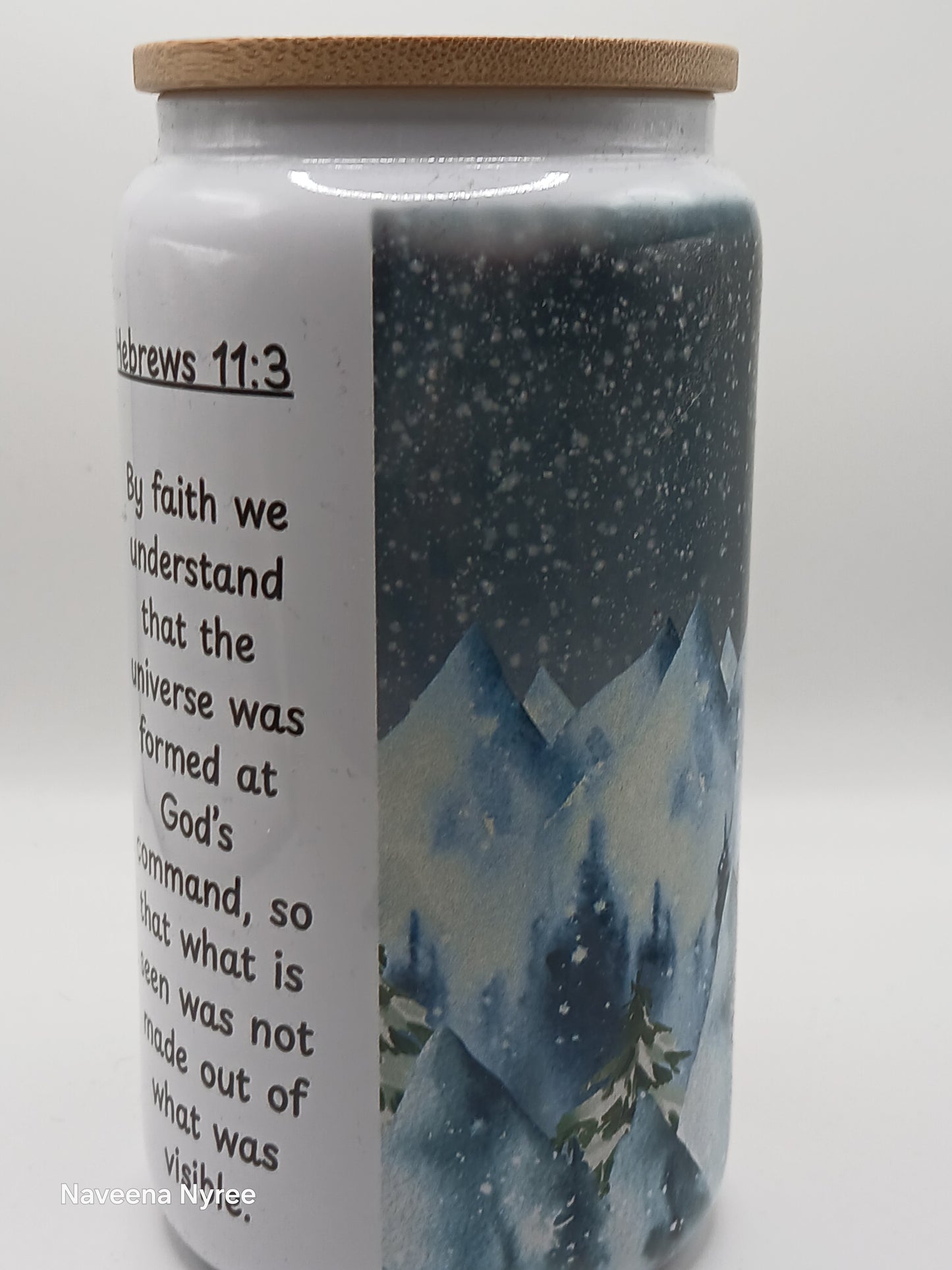 Hebrews 11:3 libby glass