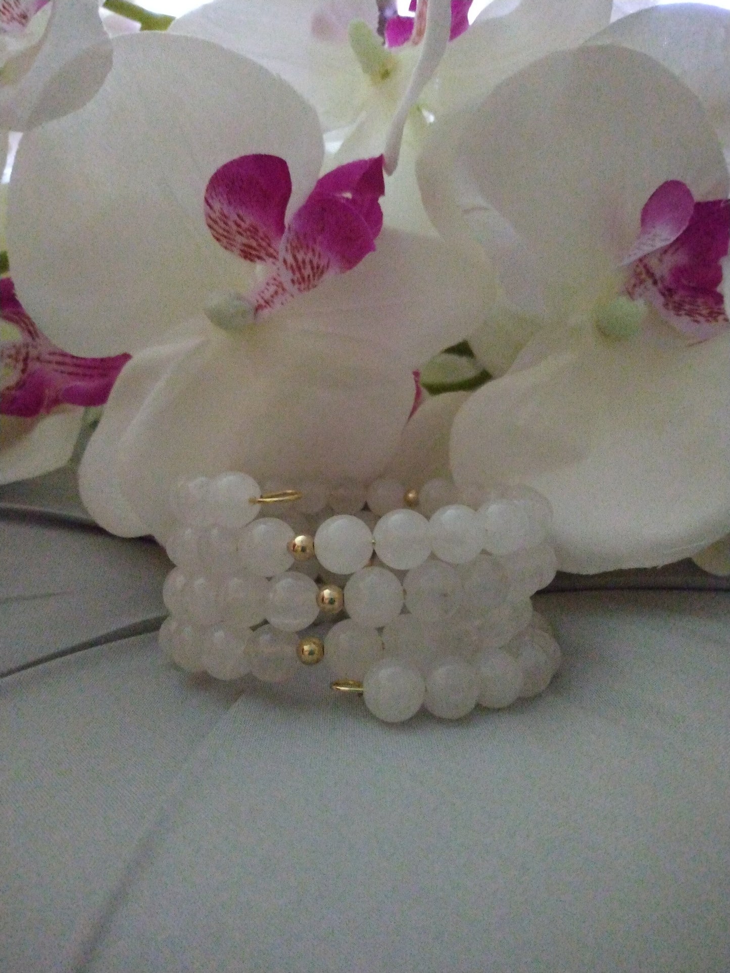 Snow Quartz Wrap Bracelet