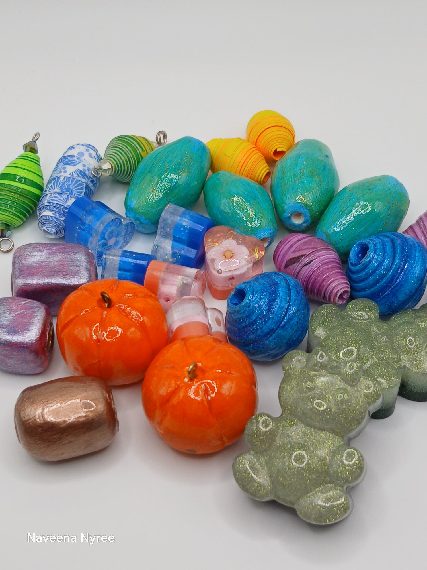 Handmade beads and Charms
