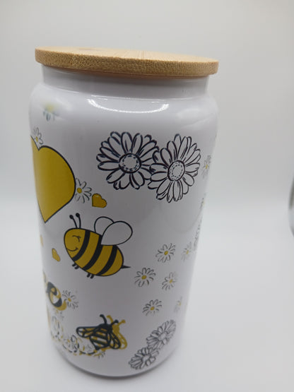 Honey Bee Libby Glass