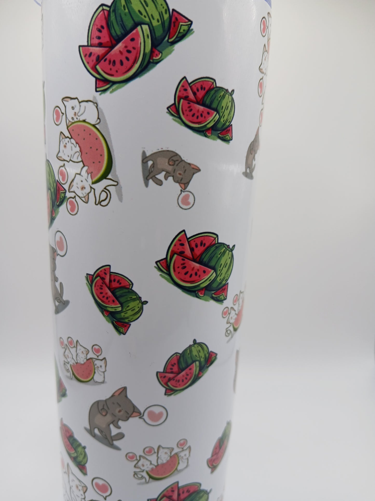 Watermelon Kitty Tumbler