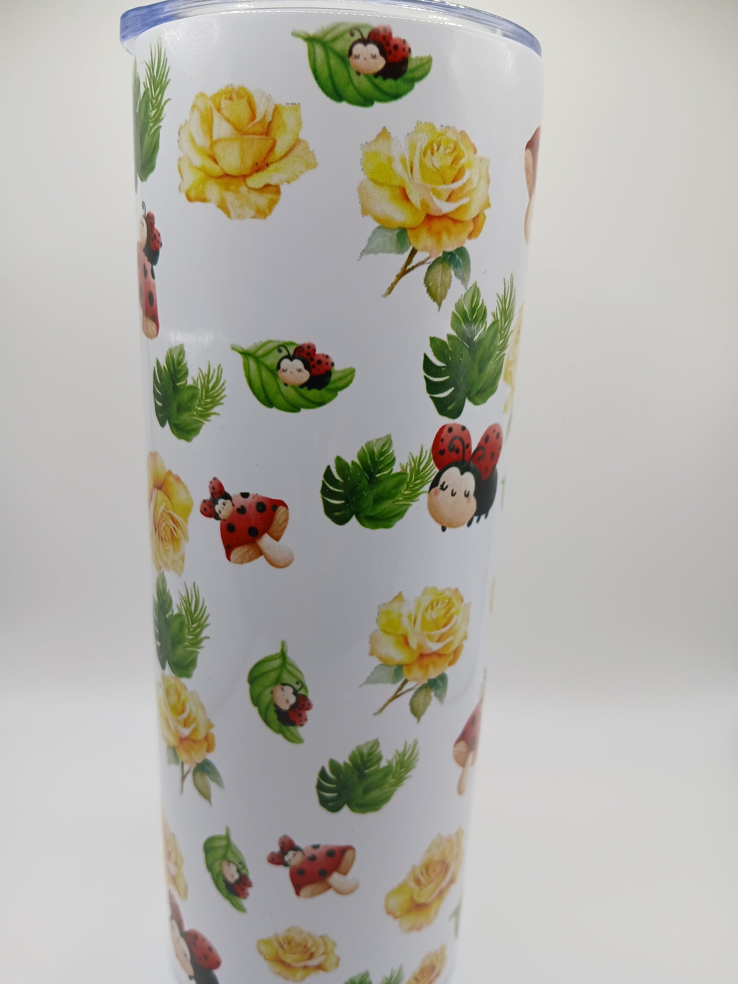 Lady Bugs and Roses