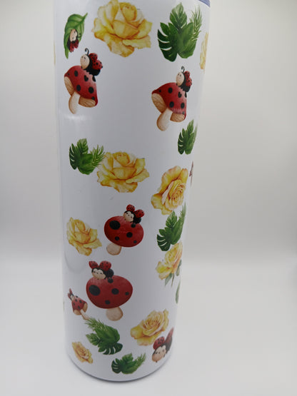 Lady Bugs and Roses