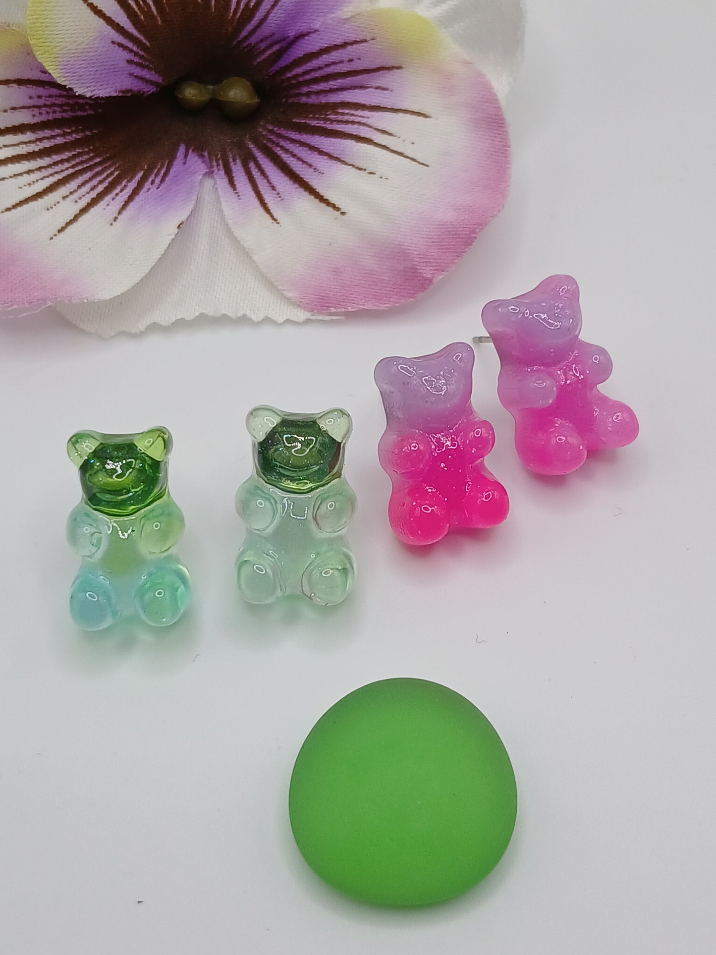 Gummy Bear Stud Earrings