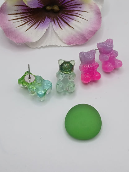 Gummy Bear Stud Earrings