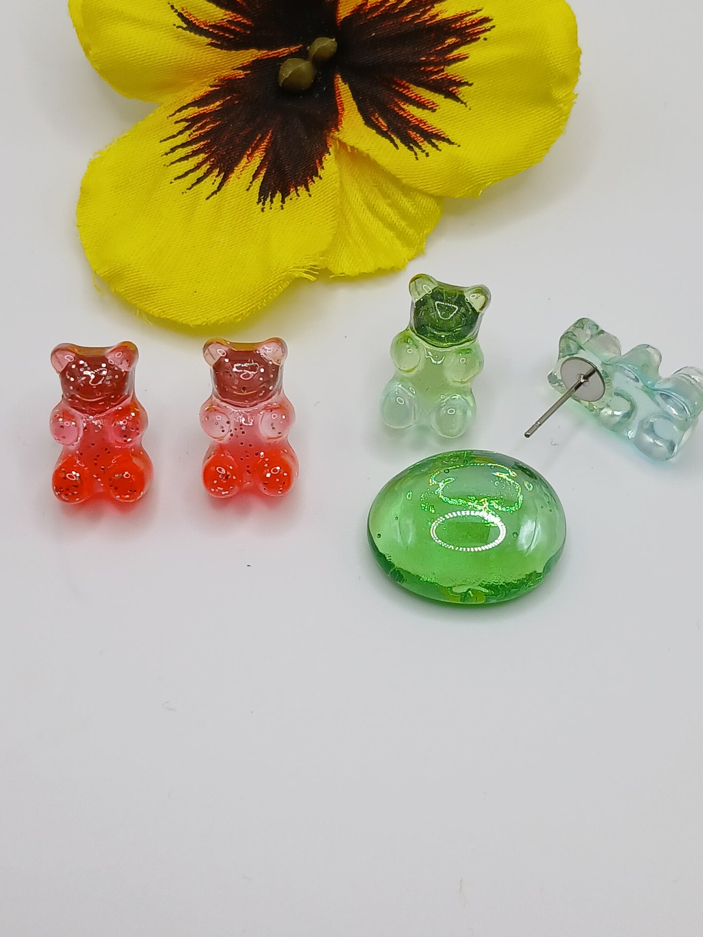 Gummy Bear Stud Earrings