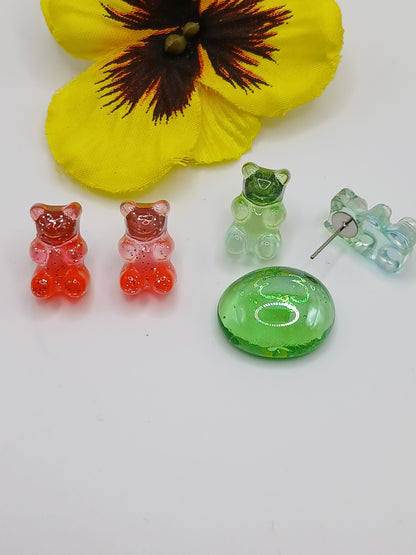 Gummy Bear Stud Earrings