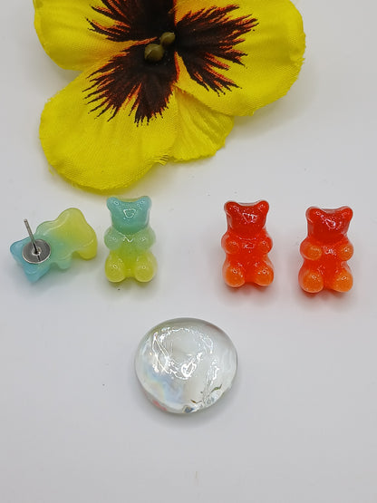 Gummy Bear Stud Earrings