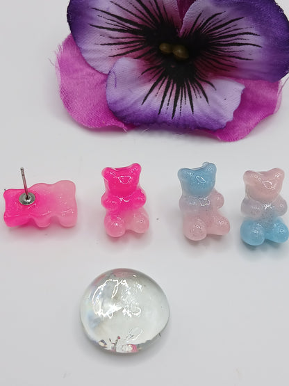 Gummy Bear Stud Earrings