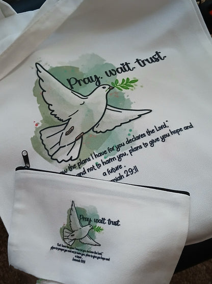 Jeremiah 29:11 tote bag