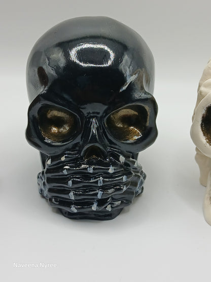 See, Hear, and Speak No Evil Skulls