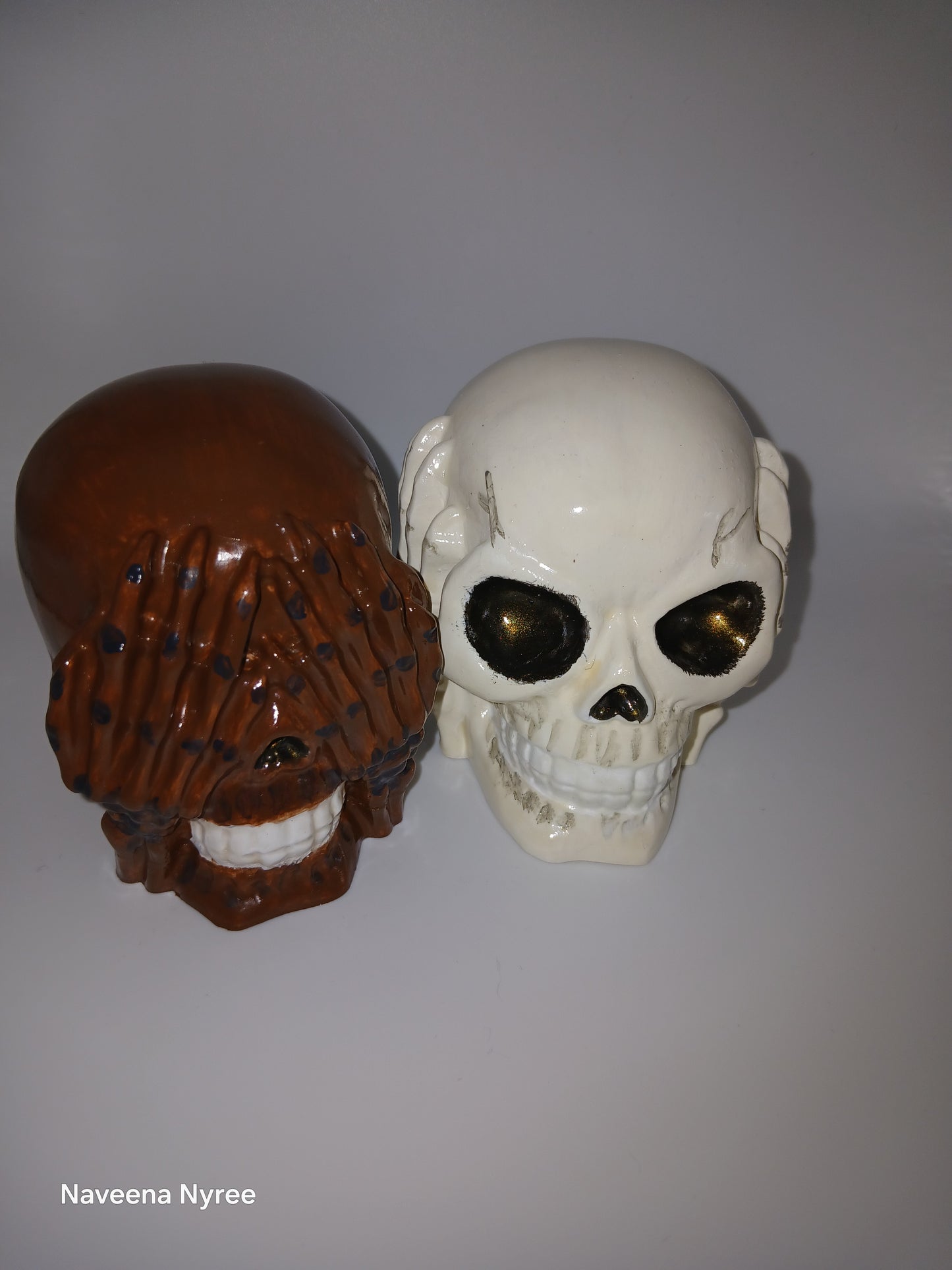 See, Hear, and Speak No Evil Skulls