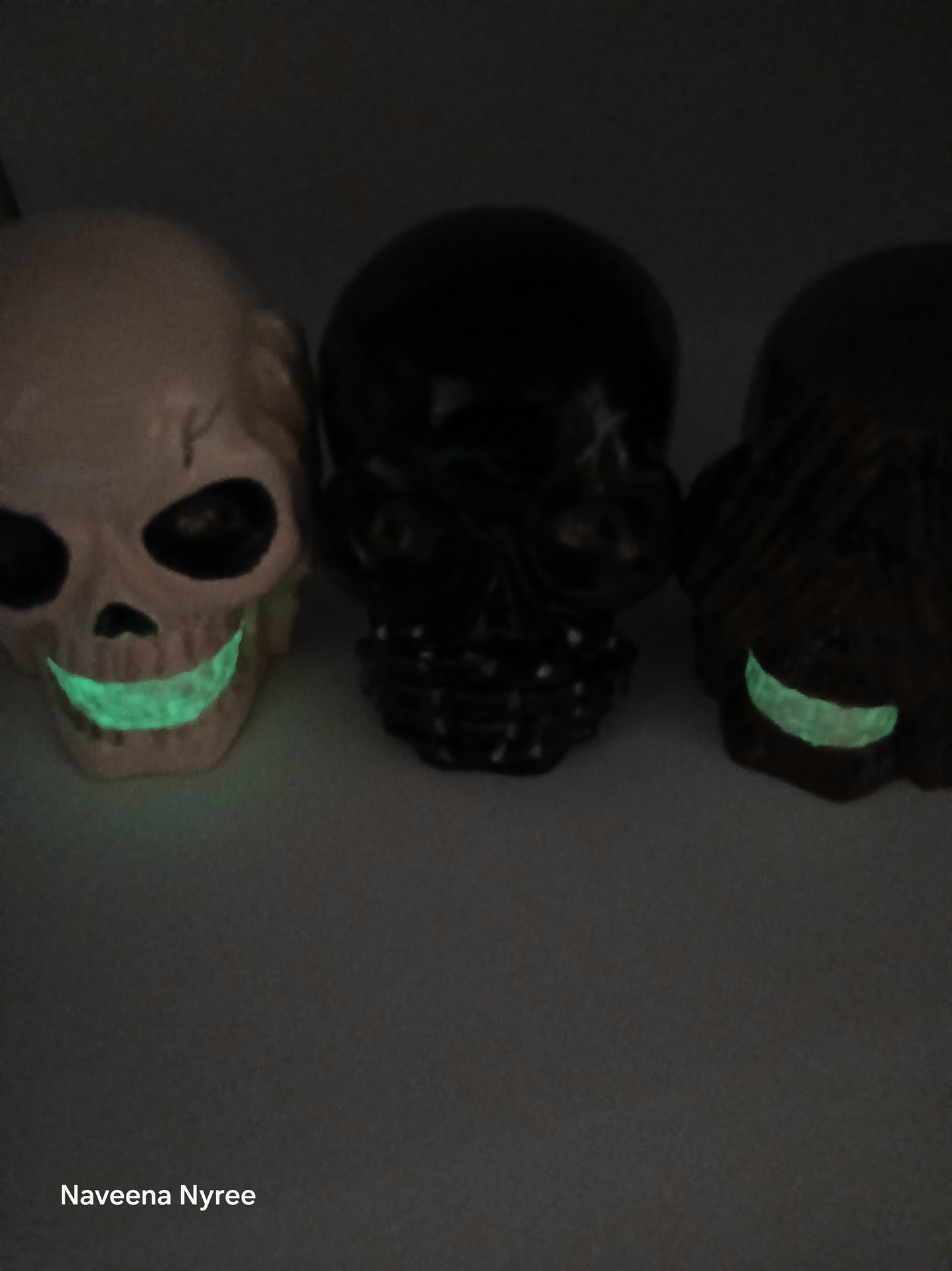 See, Hear, and Speak No Evil Skulls