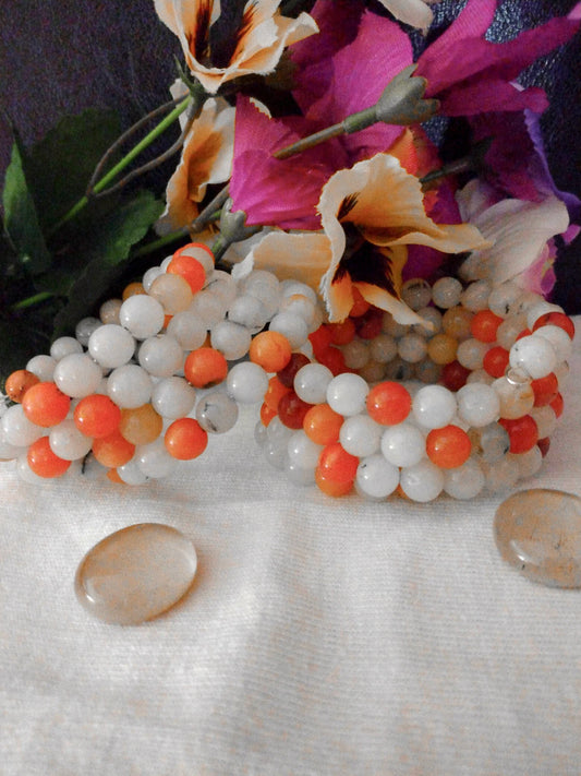 Multi gemstone wrap