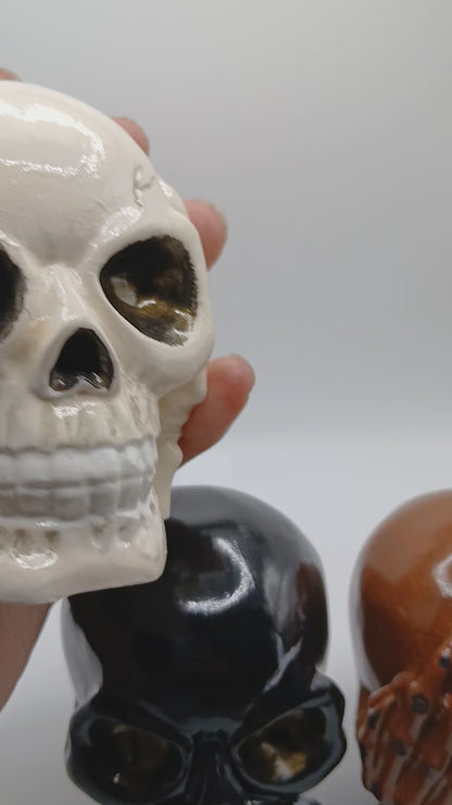 See, Hear, and Speak No Evil Skulls