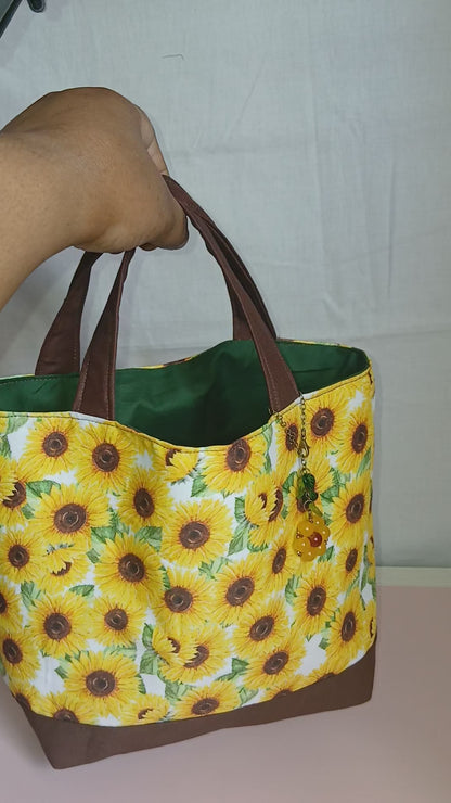 Sunflower Tiny Totes