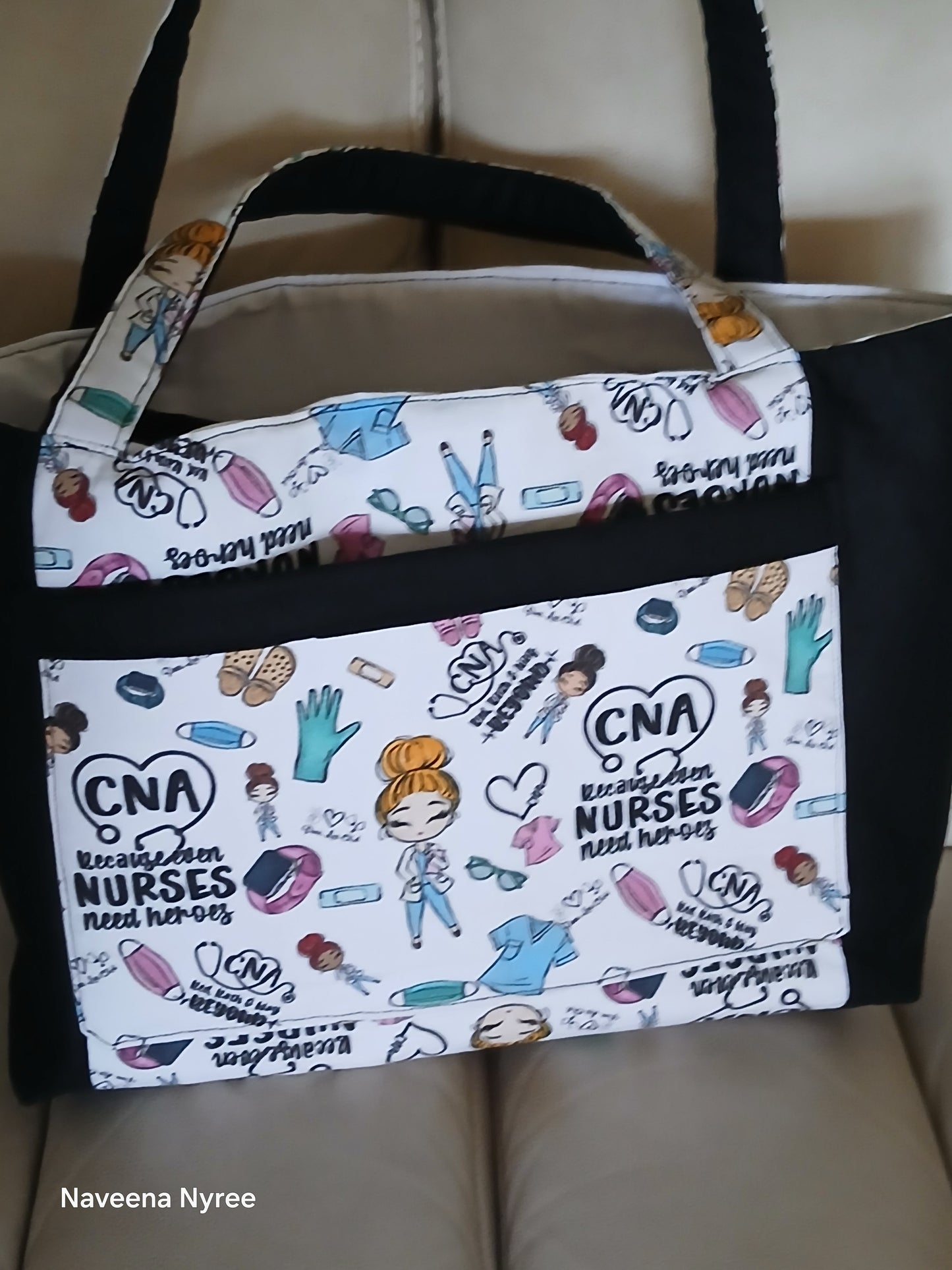 CNA tote bag with Matching cup