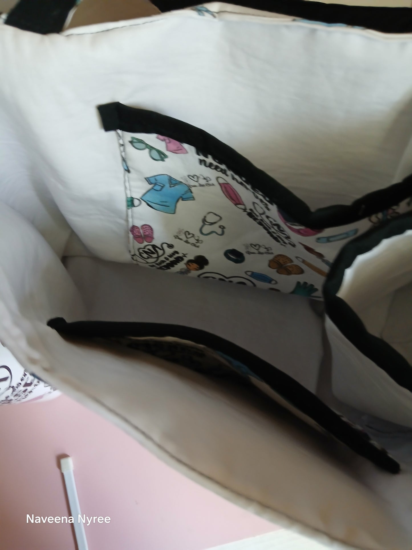 CNA tote bag with Matching cup