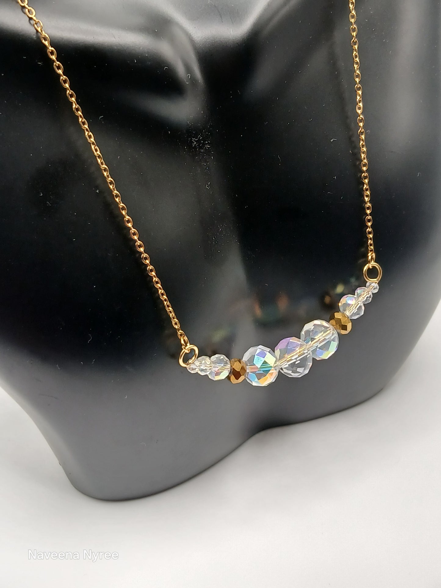 Simple Crystal Necklace