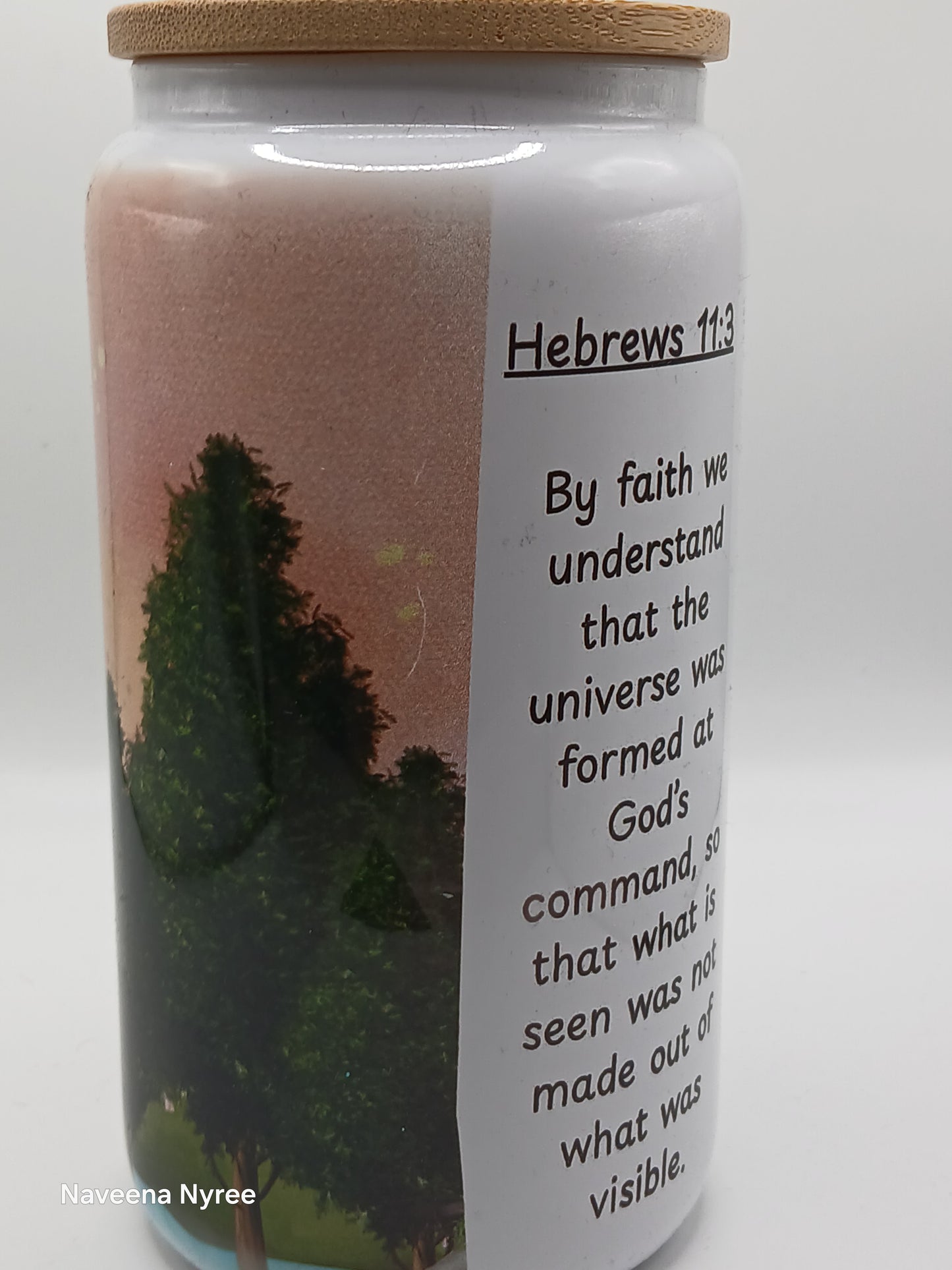 Hebrews 11:3 libby glass