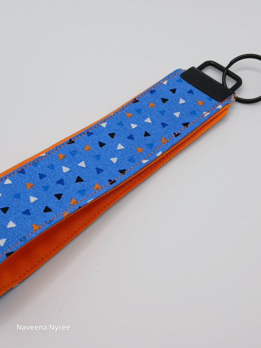 Blue Sprinkles keyfob
