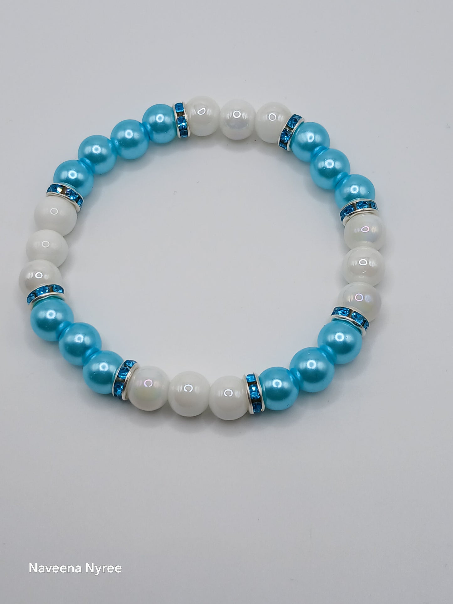 Glass pearl bracelets