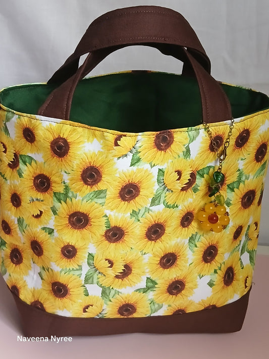Sunflower Tiny Totes