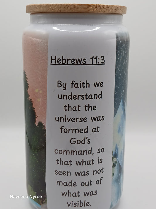 Hebrews 11:3 libby glass