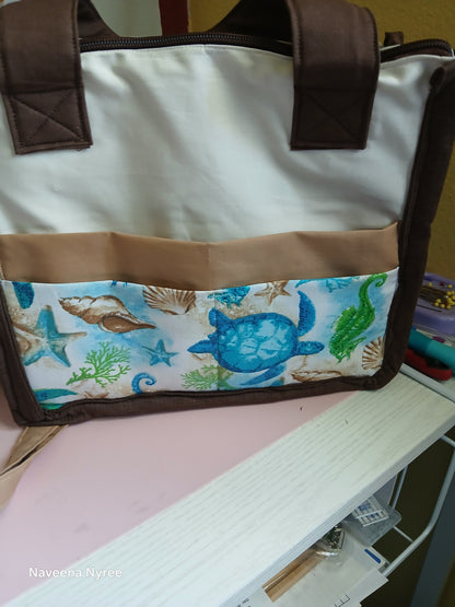 Large reversible tote