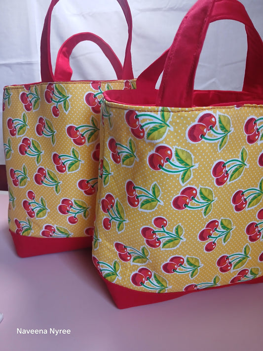 Tiny Cherry Tote