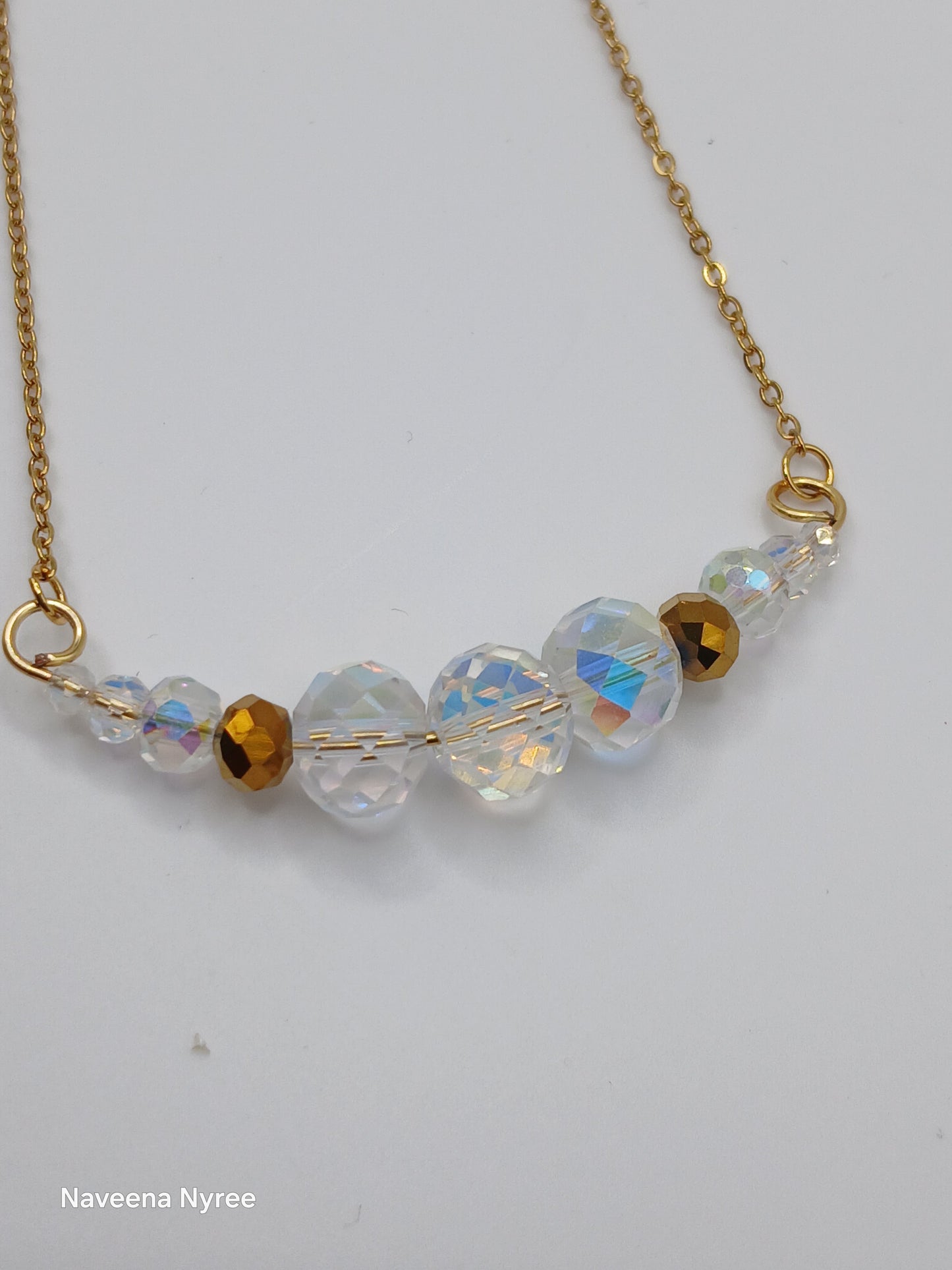 Simple Crystal Necklace