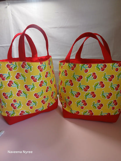 Tiny Cherry Tote