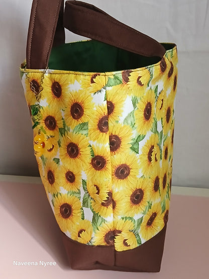 Sunflower Tiny Totes