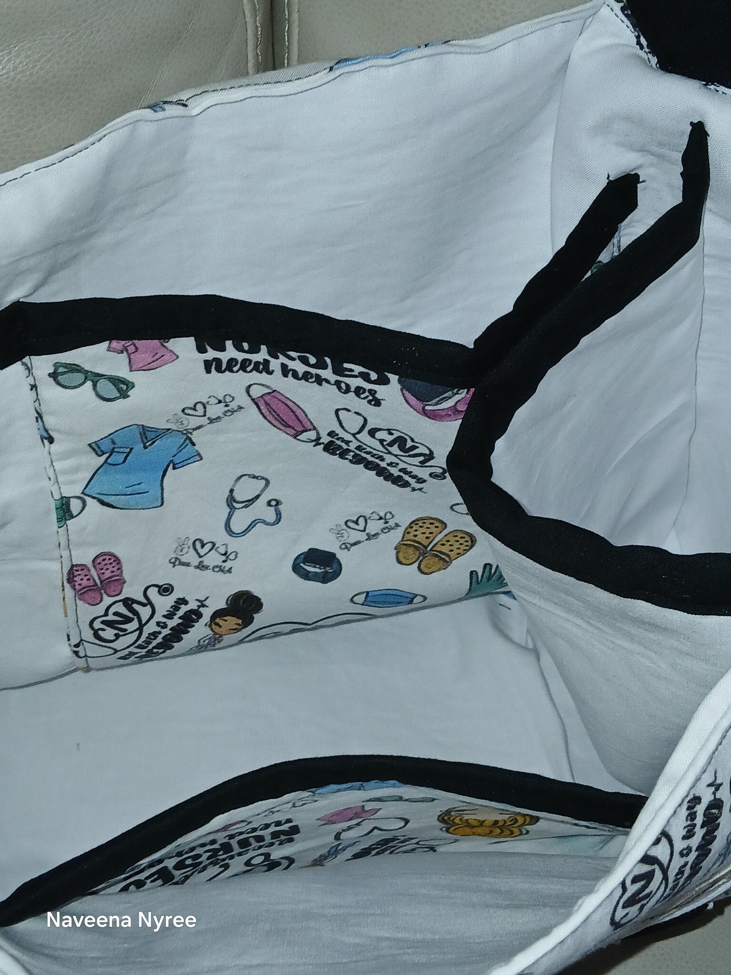 CNA tote bag with Matching cup