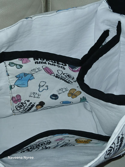 CNA tote bag with Matching cup