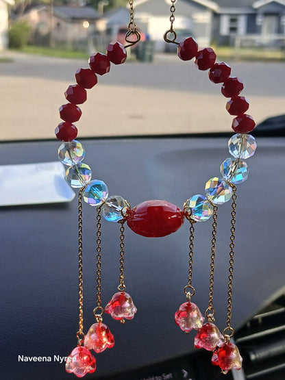 Crystal car charm
