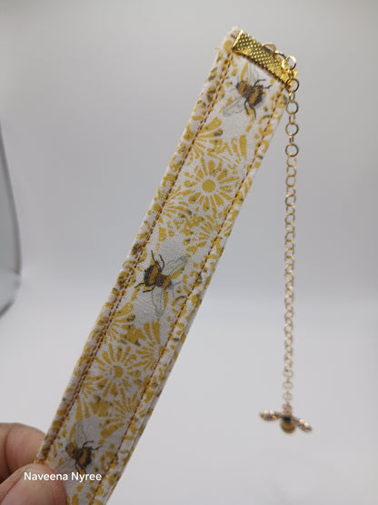 Fabric Bee bookmarks