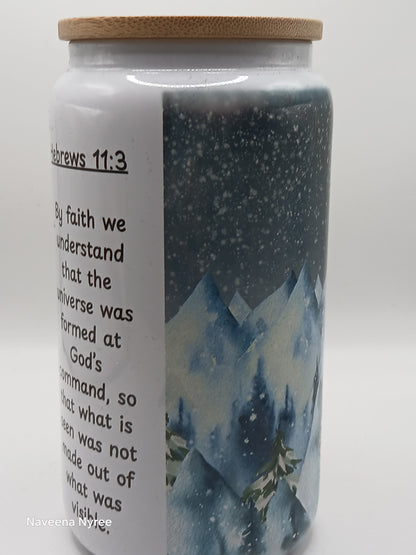 Hebrews 11:3 libby glass