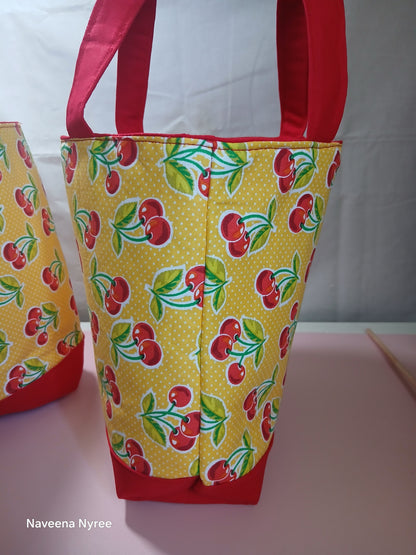 Tiny Cherry Tote