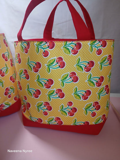 Tiny Cherry Tote