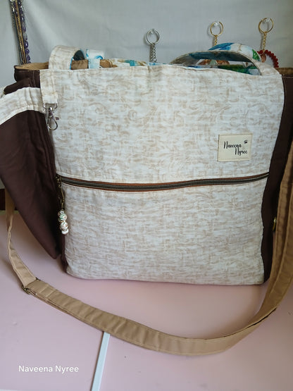 Large reversible tote